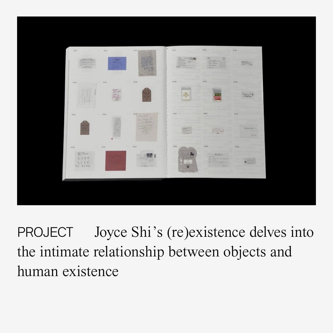 The Brand Identity writes about Joyce Shi’s “re(existence)”