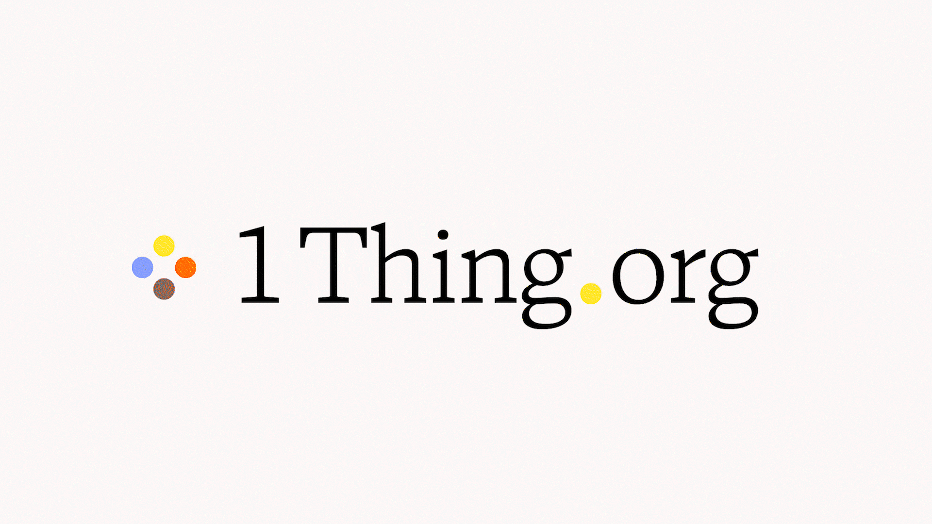 1 Thing.org