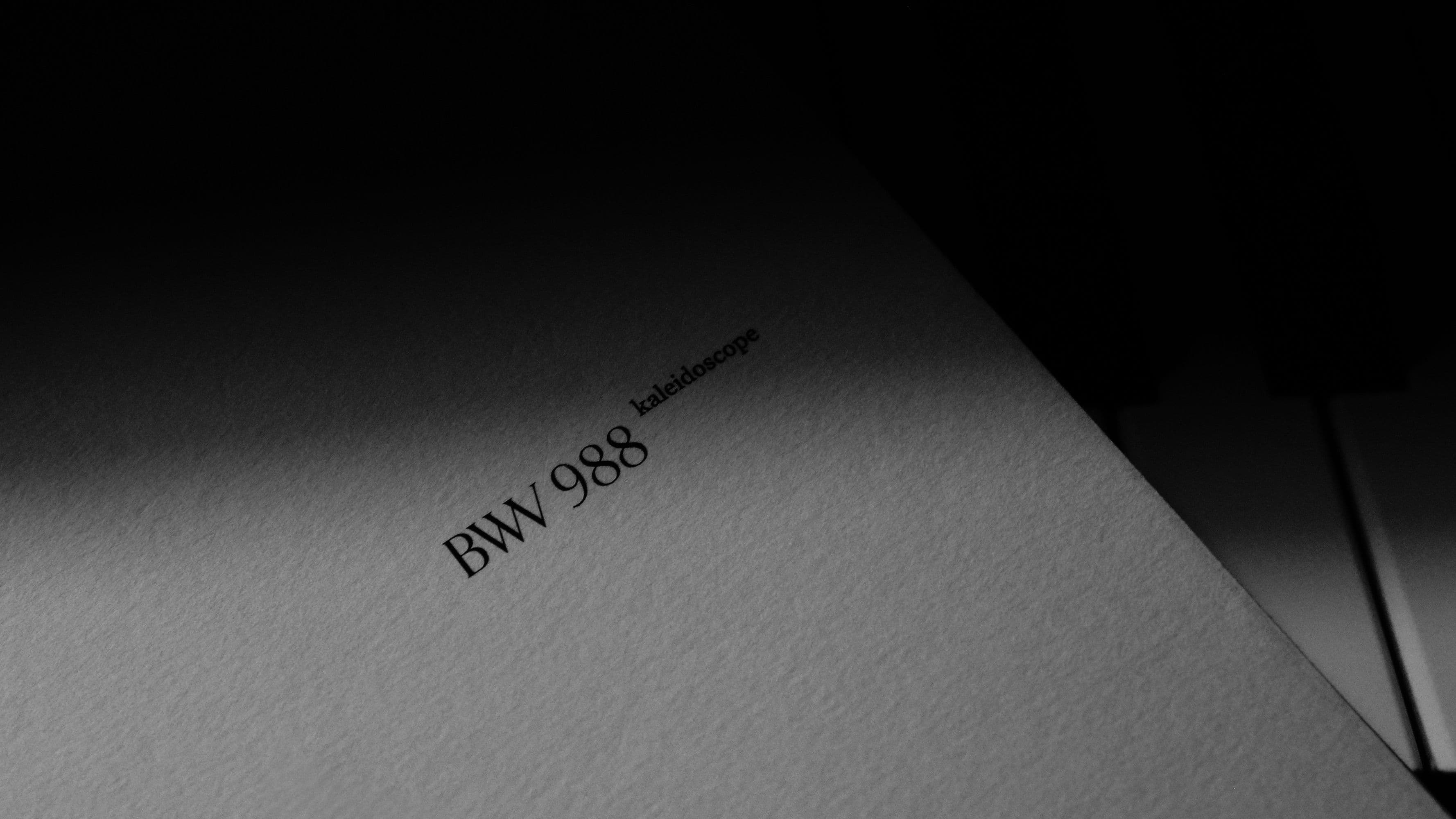 BWV988: kaleidoscope